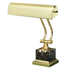 Scully & Scully Brass & Black Marble Desk Lamp