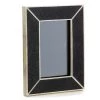 Scully & Scully Shagreen Ivory Corner Trim Frames 4" X 6"
