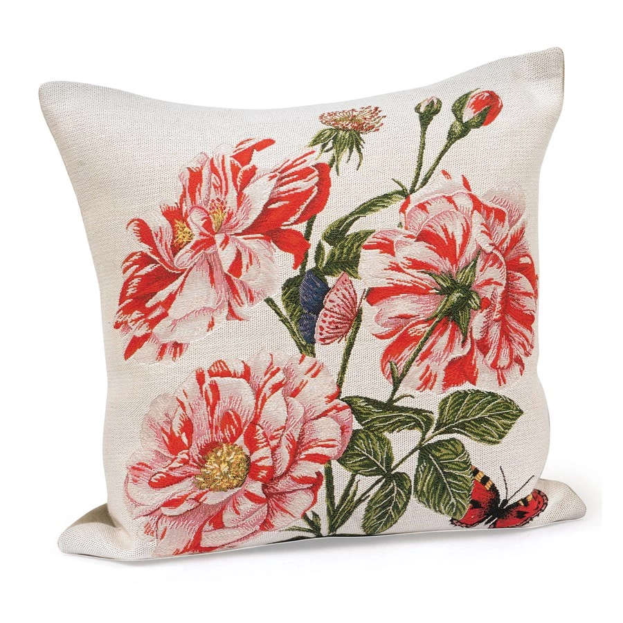 Scully & Scully Roses Of Bourbon And Orleans Tapestry Pillows 2 Scully & Scully Roses Of Bourbon And Orleans Tapestry Pillows - Image 2