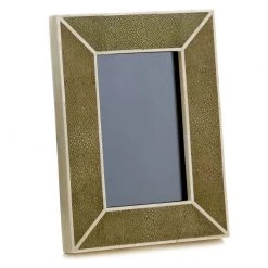 Scully & Scully Shagreen Ivory Corner Trim Frames 4" X 6" -Home Decor Shop unnamed file 1008