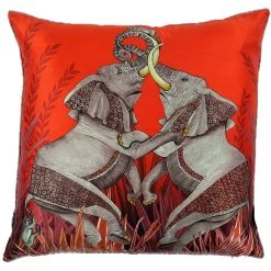 Scully & Scully Dancing Elephants On Silk Pillows -Home Decor Shop unnamed file 1017
