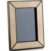 Scully & Scully Shagreen Ebony Corner Trim Frames 5" X 7"