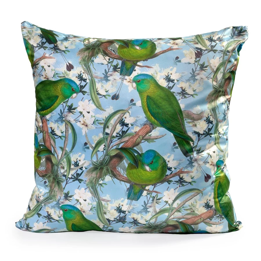 Scully & Scully Amazonian Parrots Pillows 1 Scully & Scully Amazonian Parrots Pillows