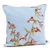 Scully & Scully Orchid On Blue Tapestry Pillows