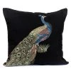 Scully & Scully Plumed Peacock Tapestry Pillows