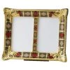 Royal Crown Derby Old Imari Solid Gold Band Double Frame
