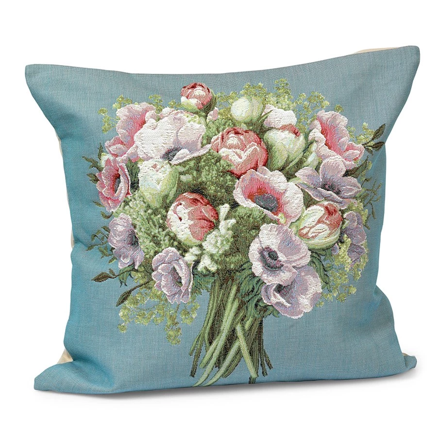 Scully & Scully Bouquet Of Flowers Tapestry Pillows 1 Scully & Scully Bouquet Of Flowers Tapestry Pillows
