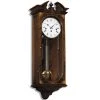 Scully & Scully Inlaid Mahogany Regulator Clock