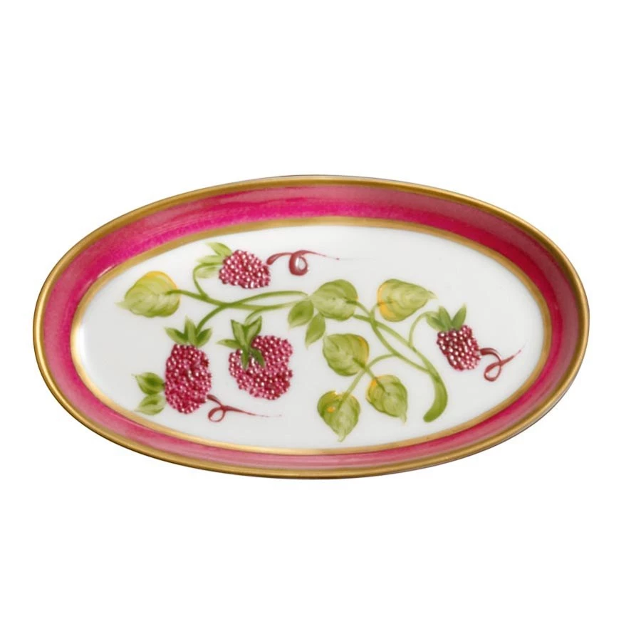 Scully & Scully Raspberry Oval Pocket Emptier 1 Scully & Scully Raspberry Oval Pocket Emptier