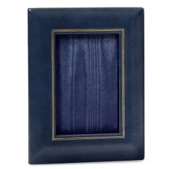 Scully & Scully Double Line Leather Frame 4" X 6" -Home Decor Shop unnamed file 1094