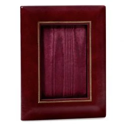 Scully & Scully Double Line Leather Frame 4" X 6" -Home Decor Shop unnamed file 1098