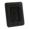 Scully & Scully Black Braid Leather Picture Frame
