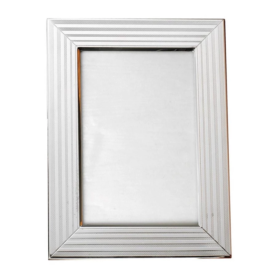 Scully & Scully Sterling Silver Frames With Lines 3 Scully & Scully Sterling Silver Frames With Lines - Image 3