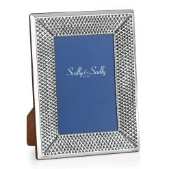 Scully & Scully Sterling Silver Feather Frames