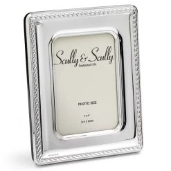 Scully & Scully Sterling Silver Laced Frames