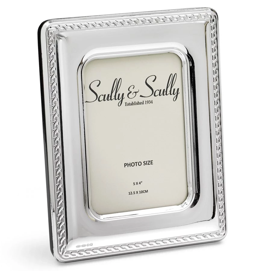 Scully & Scully Sterling Silver Laced Frames 1 Scully & Scully Sterling Silver Laced Frames