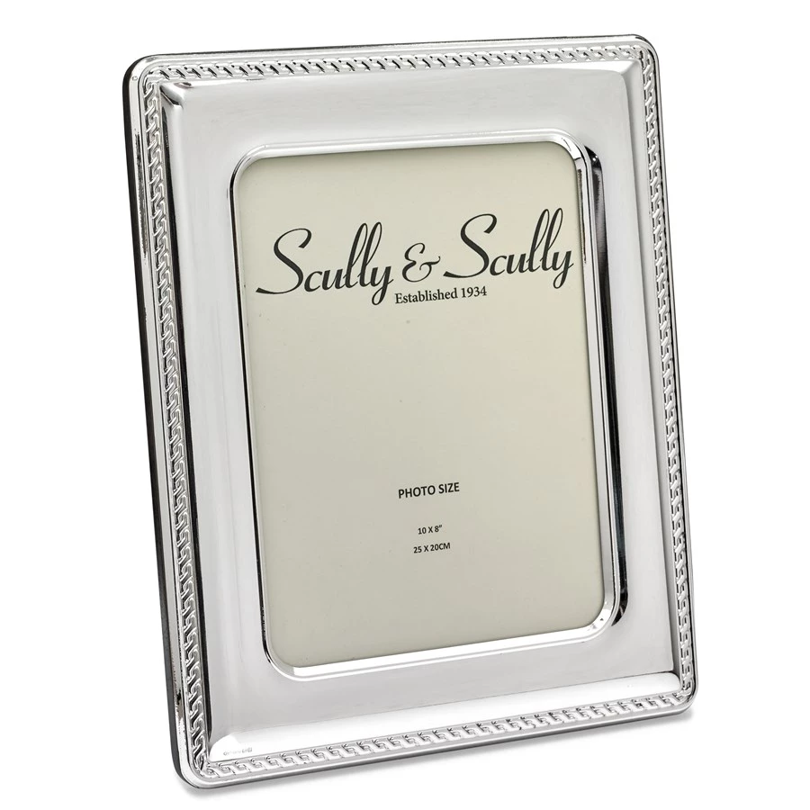 Scully & Scully Sterling Silver Laced Frames 2 Scully & Scully Sterling Silver Laced Frames - Image 2