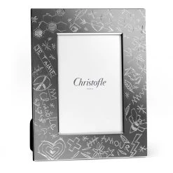 Christofle Graffiti Silverplated Picture Frames