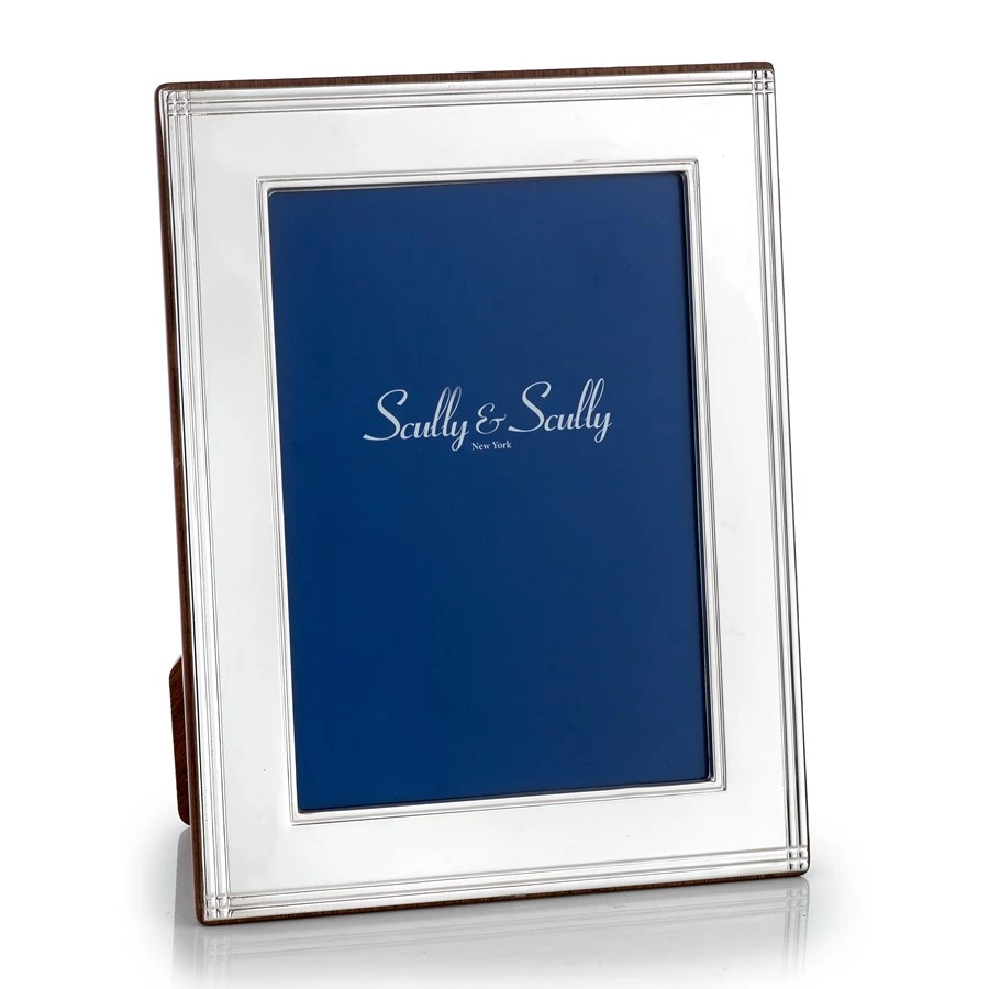Scully & Scully Sterling Silver Double Row Frames 3 Scully & Scully Sterling Silver Double Row Frames - Image 3