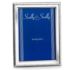 Scully & Scully Ribbon & Reed Sterling Silver Frames