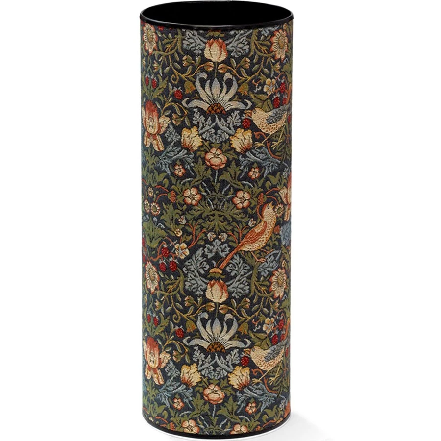 Scully & Scully Strawberry Thief Tapestry Umbrella Stand 1 Scully & Scully Strawberry Thief Tapestry Umbrella Stand