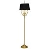 Scully & Scully Double-Pull Chain Brass Floor Lamp