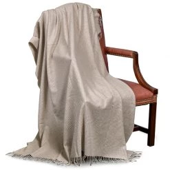 Scully & Scully Plaid Cashmere Throws