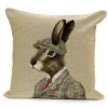 Scully & Scully Mr. Harry Hare Tapestry Pillow