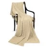 Scully & Scully Cashmere Cable Throws