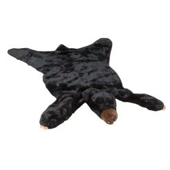 Scully & Scully Faux Black Bear Rug