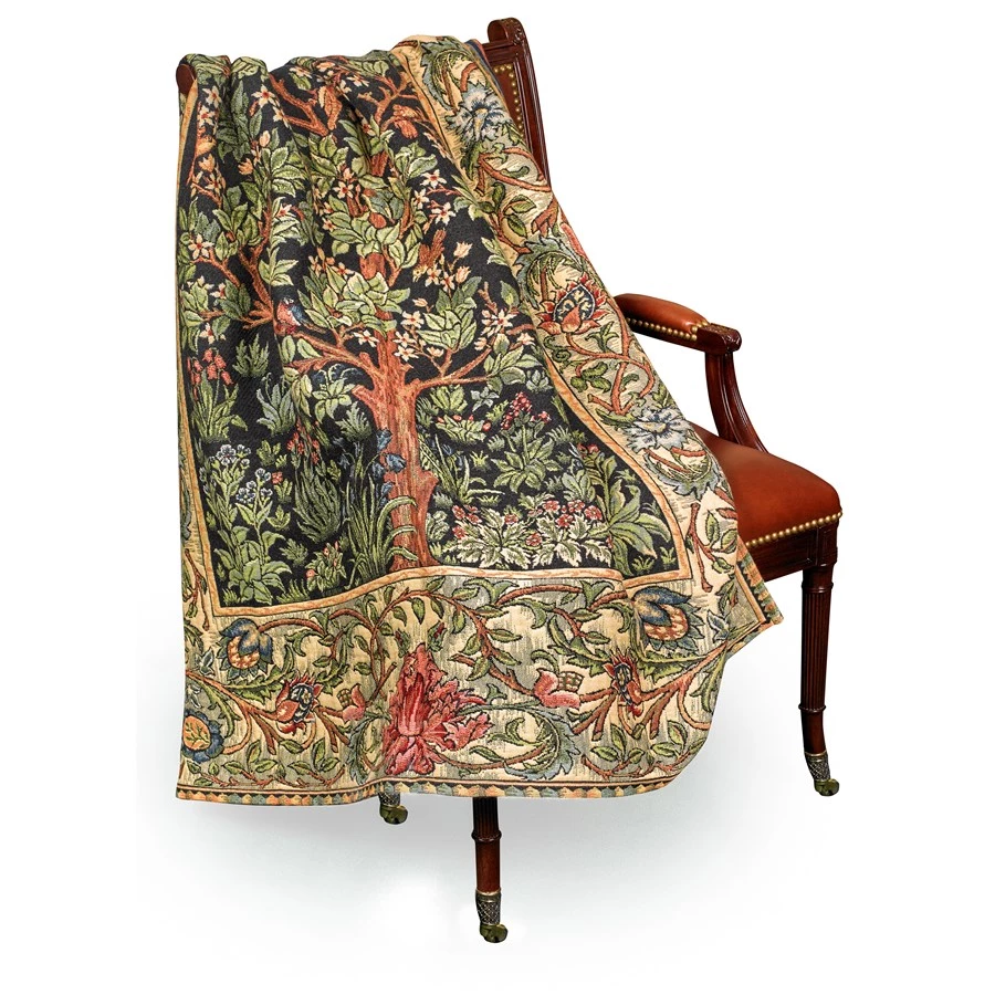 Scully & Scully Tree Of Life Blanket 1 Scully & Scully Tree Of Life Blanket