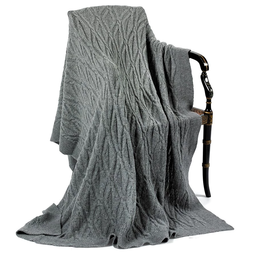 Scully & Scully Cashmere Diamond Throws 3 Scully & Scully Cashmere Diamond Throws - Image 3