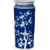 Scully & Scully Plum Blossom Porcelain Umbrella Stand