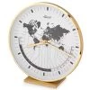 Scully & Scully World Brass Table Clock