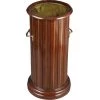Scully & Scully Fluted Mahogany Umbrella Stand