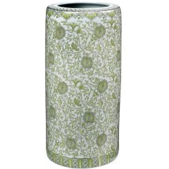 Scully & Scully Green Floral Porcelain Umbrella Stand