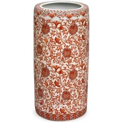 Scully & Scully Coral Porcelain Umbrella Stand