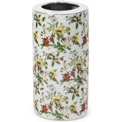 Scully & Scully Wild Flower Porcelain Umbrella Stand