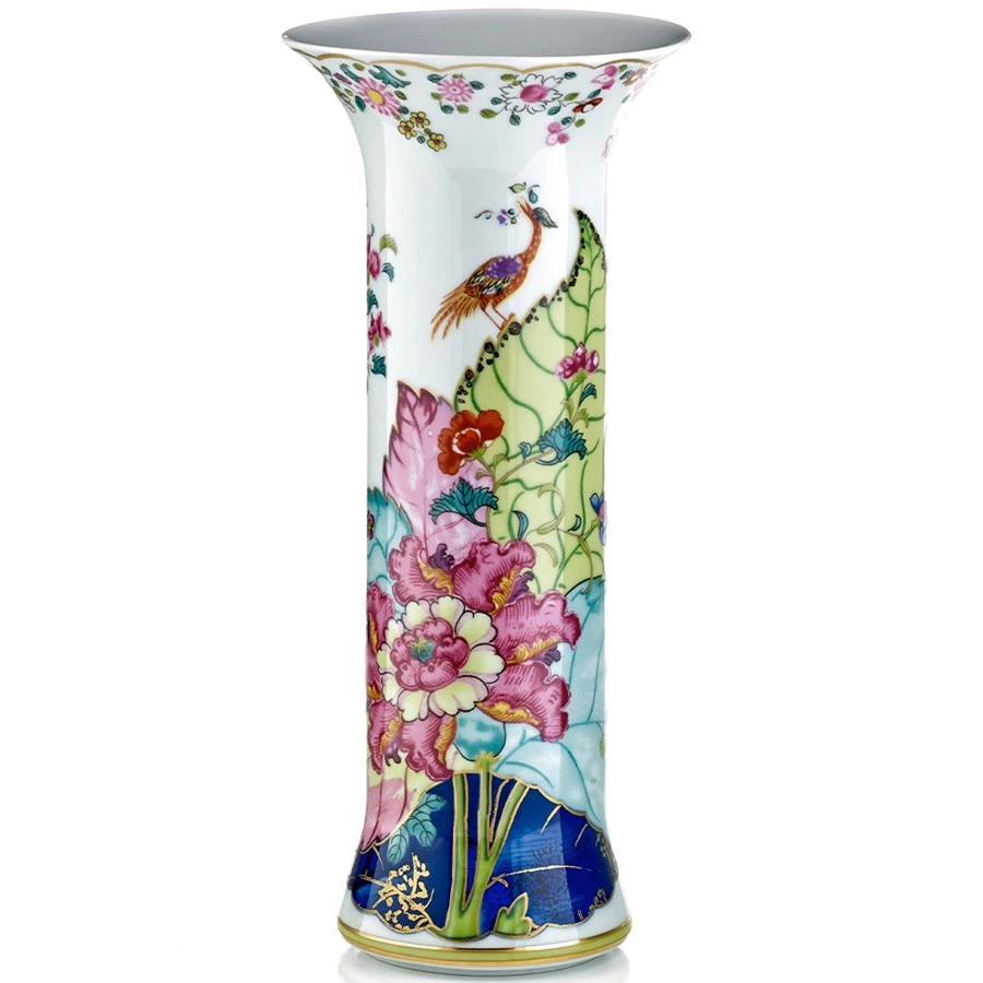 Mottahedeh Tobacco Leaf Vases 1 Mottahedeh Tobacco Leaf Vases