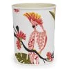 Scully & Scully Pretty Parrot Wastebasket & Tissue Box Cover