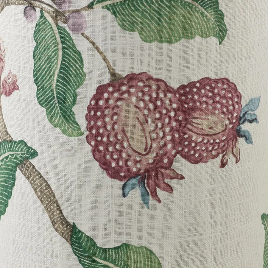 Scully & Scully Arboretum Plum Wastebasket & Tissue Box Cover 2 Scully & Scully Arboretum Plum Wastebasket & Tissue Box Cover - Image 2