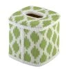 Scully & Scully Frozen Lime Wastebasket & Tissue Box Cover