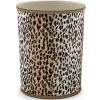 Scully & Scully Velvet Cheetah Wastebasket & Tissue Box Cover