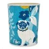 Scully & Scully Blue Pug Wastebasket & Tissue Box Cover