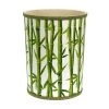 Scully & Scully Bamboo Panda Wastebasket & Tissue Box Cover