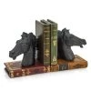 Scully & Scully Leather Books Horse Head Bookends