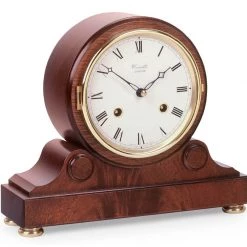 Scully & Scully Mahogany Barrel Clock