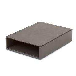 Scully & Scully Smoke Grey Leather Desk Set -Home Decor Shop unnamed file 1654