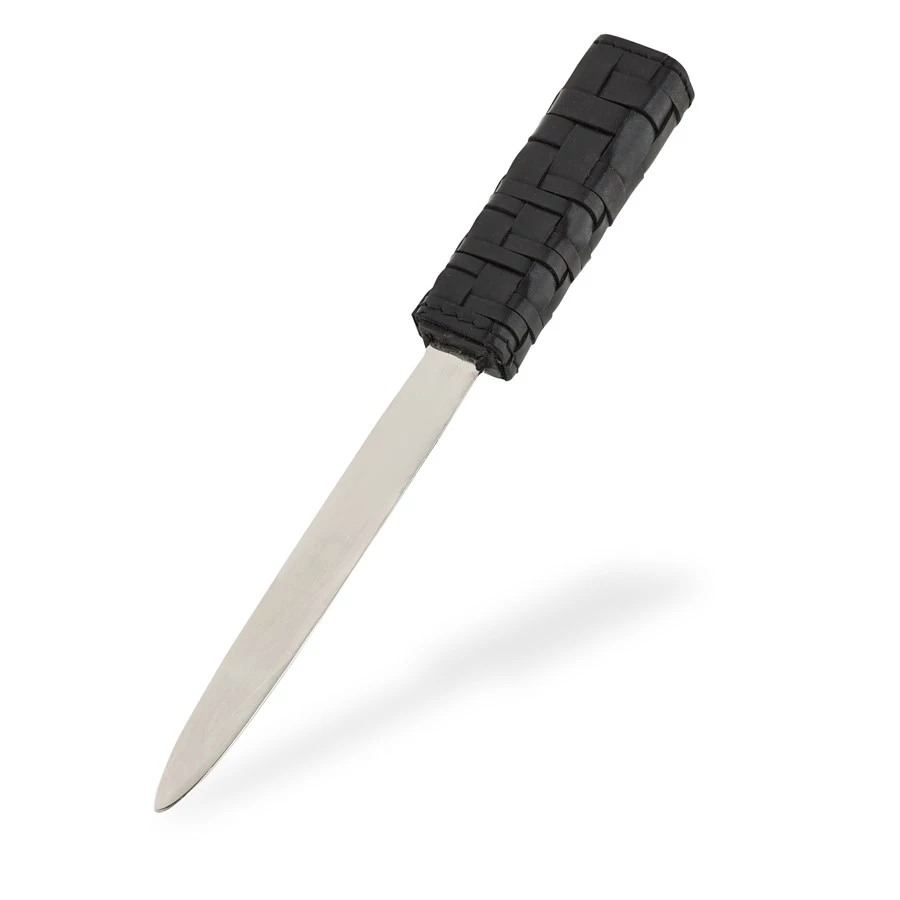 Scully & Scully Florentine Black Leather Desk Set 7 Scully & Scully Florentine Black Leather Desk Set - Image 7