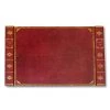Scully & Scully Leather Books Desk Set, Burgundy